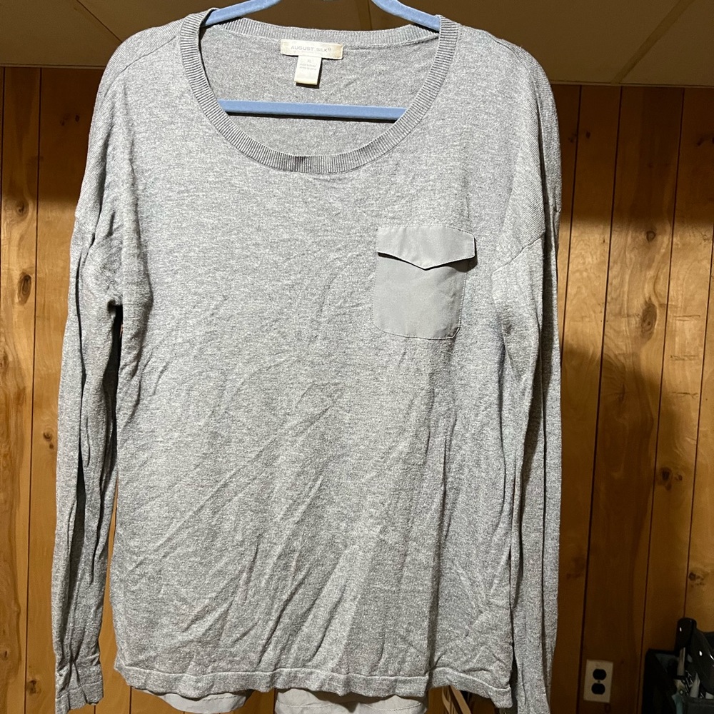 August Silk Blouse
